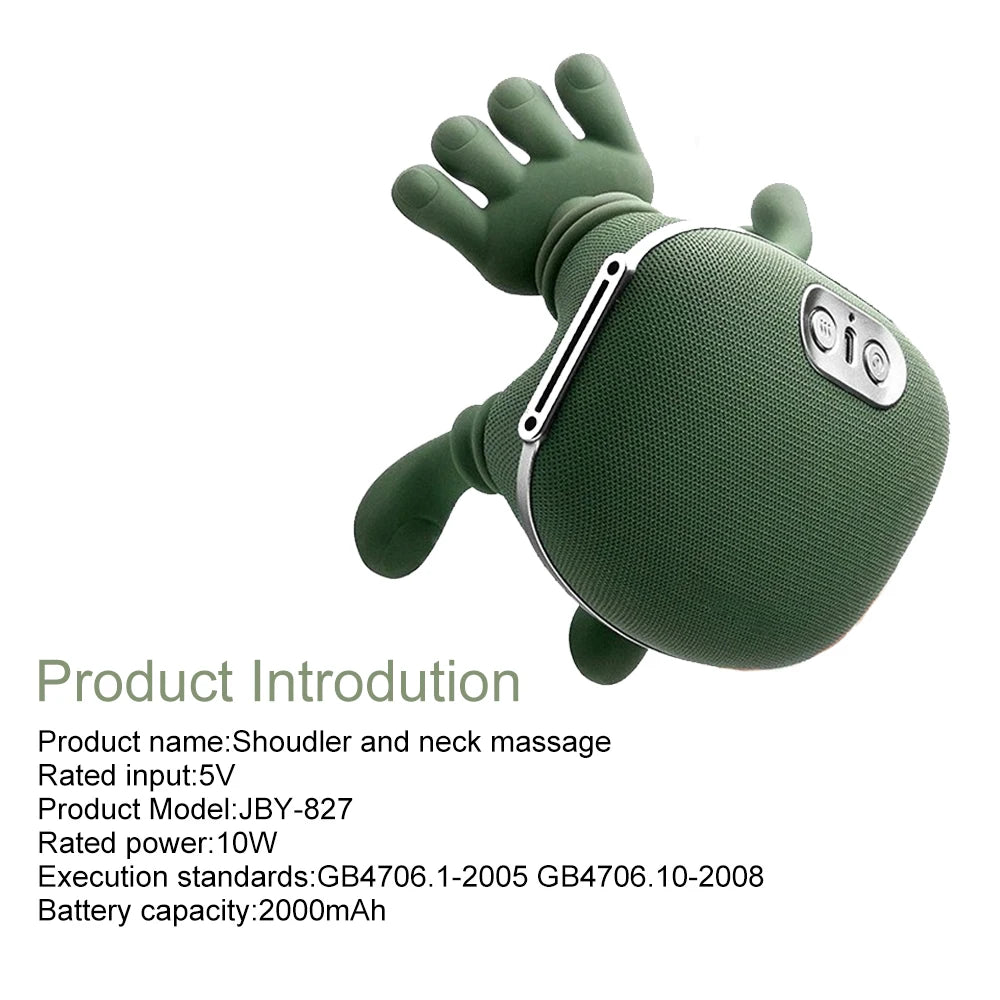 Neck Massager – Deep Tissue Relief & Heat Therapy