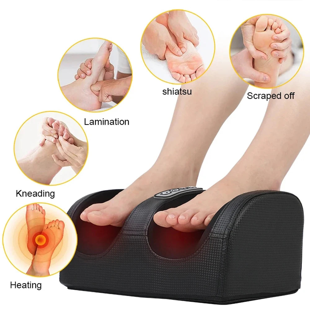 Foot Pain Relief Massager – Deep Tissue + Heat Therapy