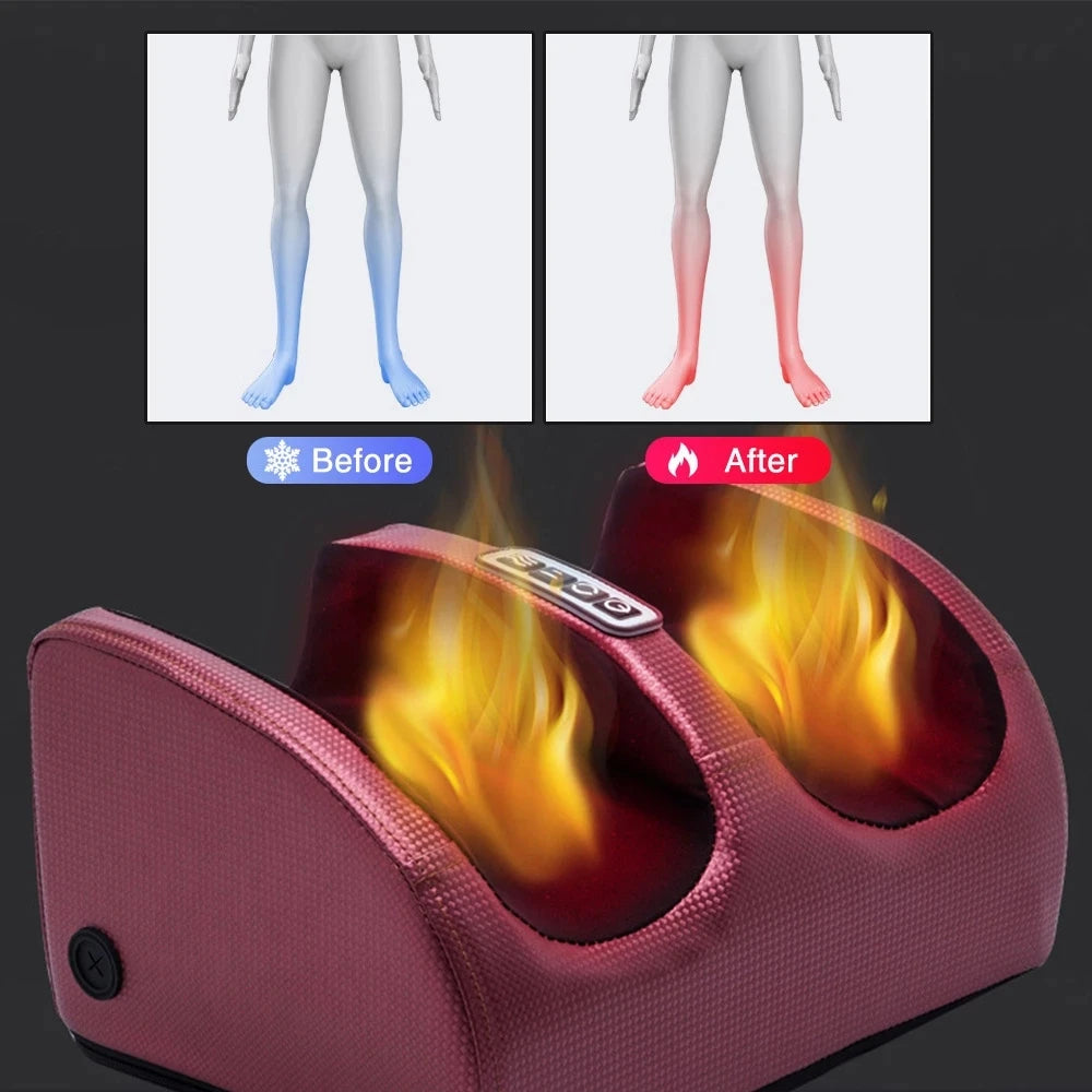 Foot Pain Relief Massager – Deep Tissue + Heat Therapy